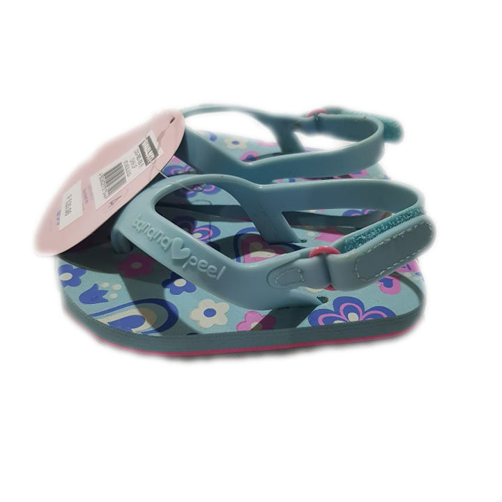 Banana Peel Slippers for Toddlers - Little Princess Set Chin Up Stone Blue - MYSTYLEMYCLOTHING