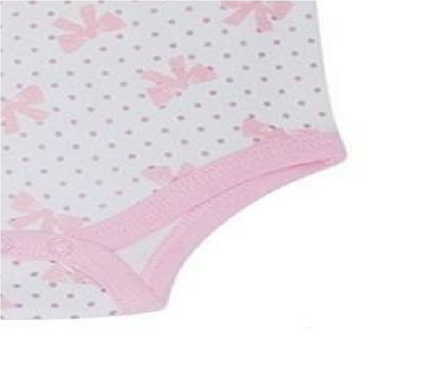 Mother's Choice Pink Bow Sleeveless Onesies - MYSTYLEMYCLOTHING