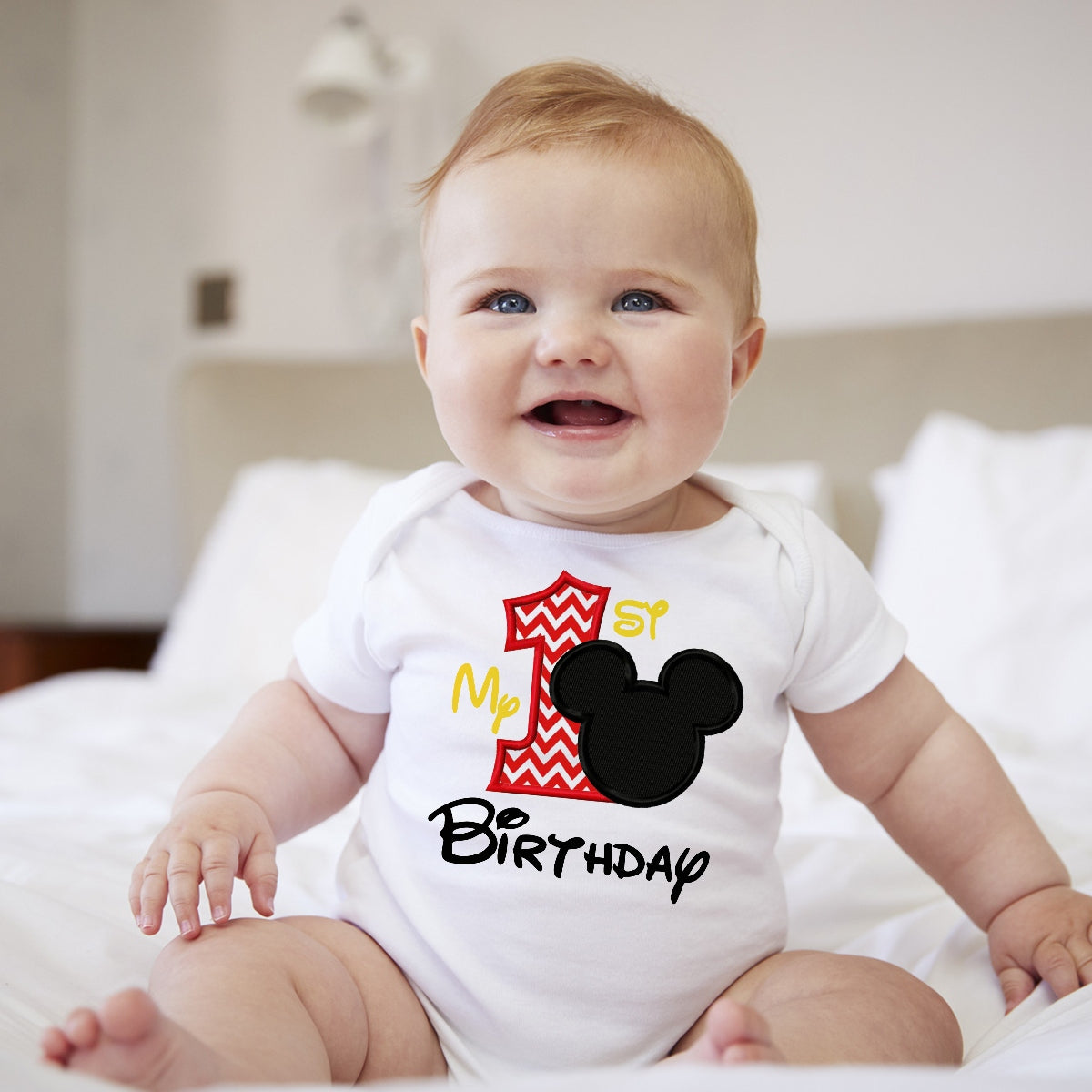 My 1st Birthday - Mickey Mouse 2 - MYSTYLEMYCLOTHING