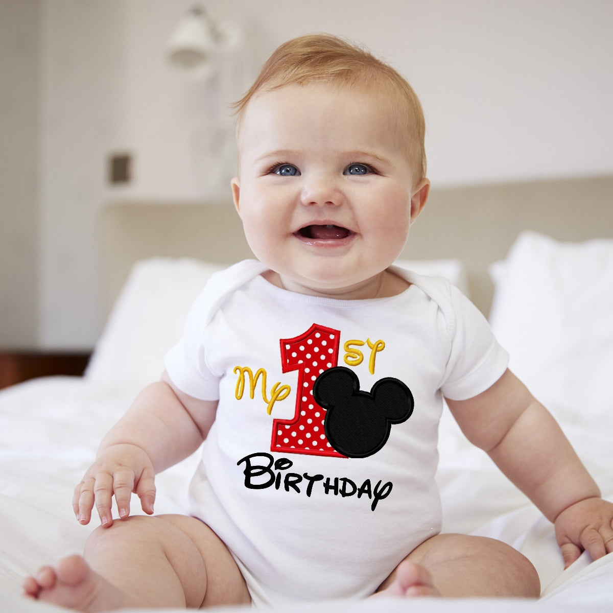 My 1st Birthday - Mickey Mouse - MYSTYLEMYCLOTHING