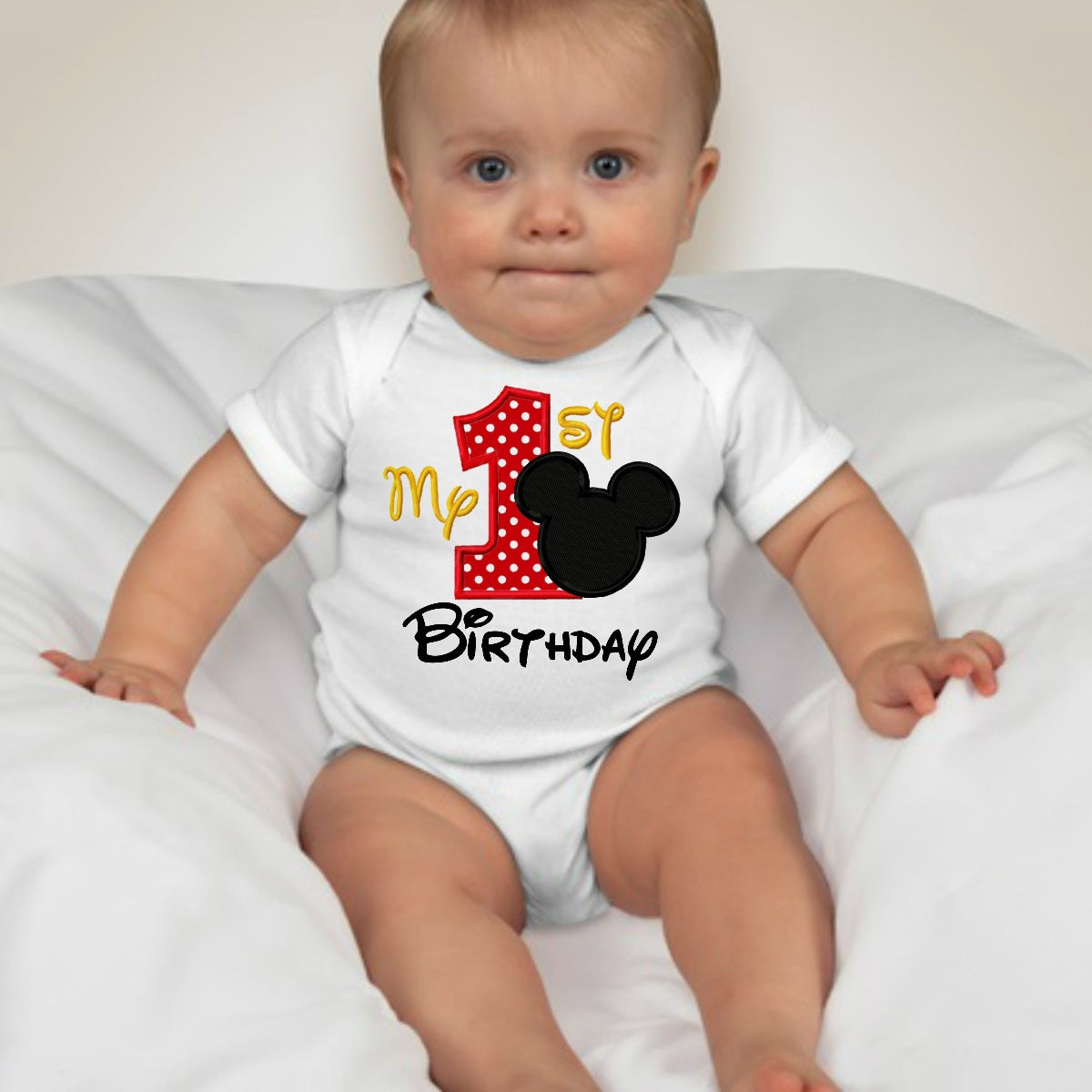 My 1st Birthday - Mickey Mouse - MYSTYLEMYCLOTHING