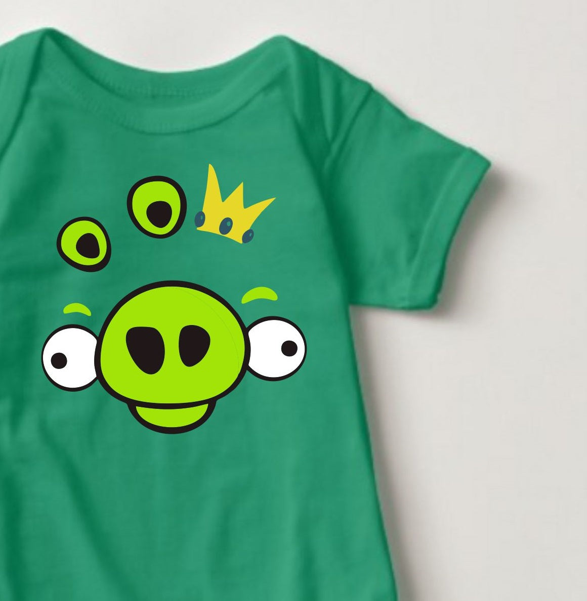 Baby Character Onesies - A-Bird King Pig - MYSTYLEMYCLOTHING