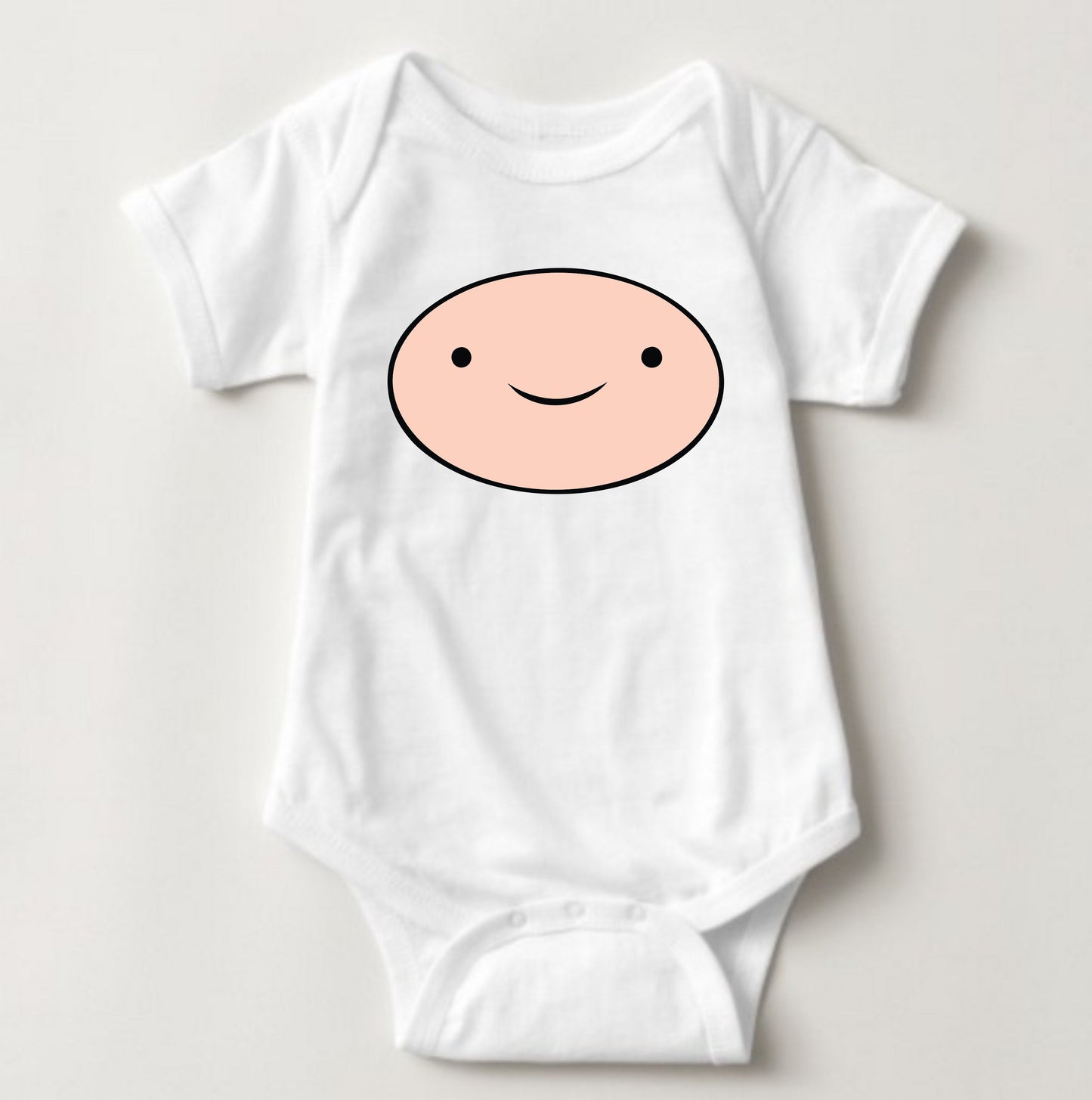 Baby Character Onesies with FREE Name Back Print - Adventure Time Finn I - MYSTYLEMYCLOTHING