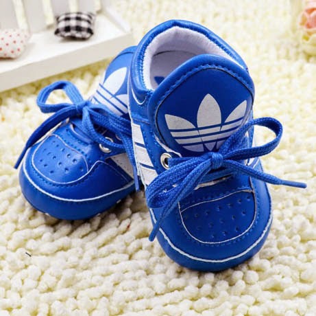 pilfer audition Adskille Baby Prewalker Anti-Skid Shoes - Adidas Blue – MYSTYLEMYCLOTHING™