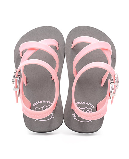 Banana Peel Slippers for Toddlers Hello Kitty Touch of Pink - Anchor Gray - MYSTYLEMYCLOTHING