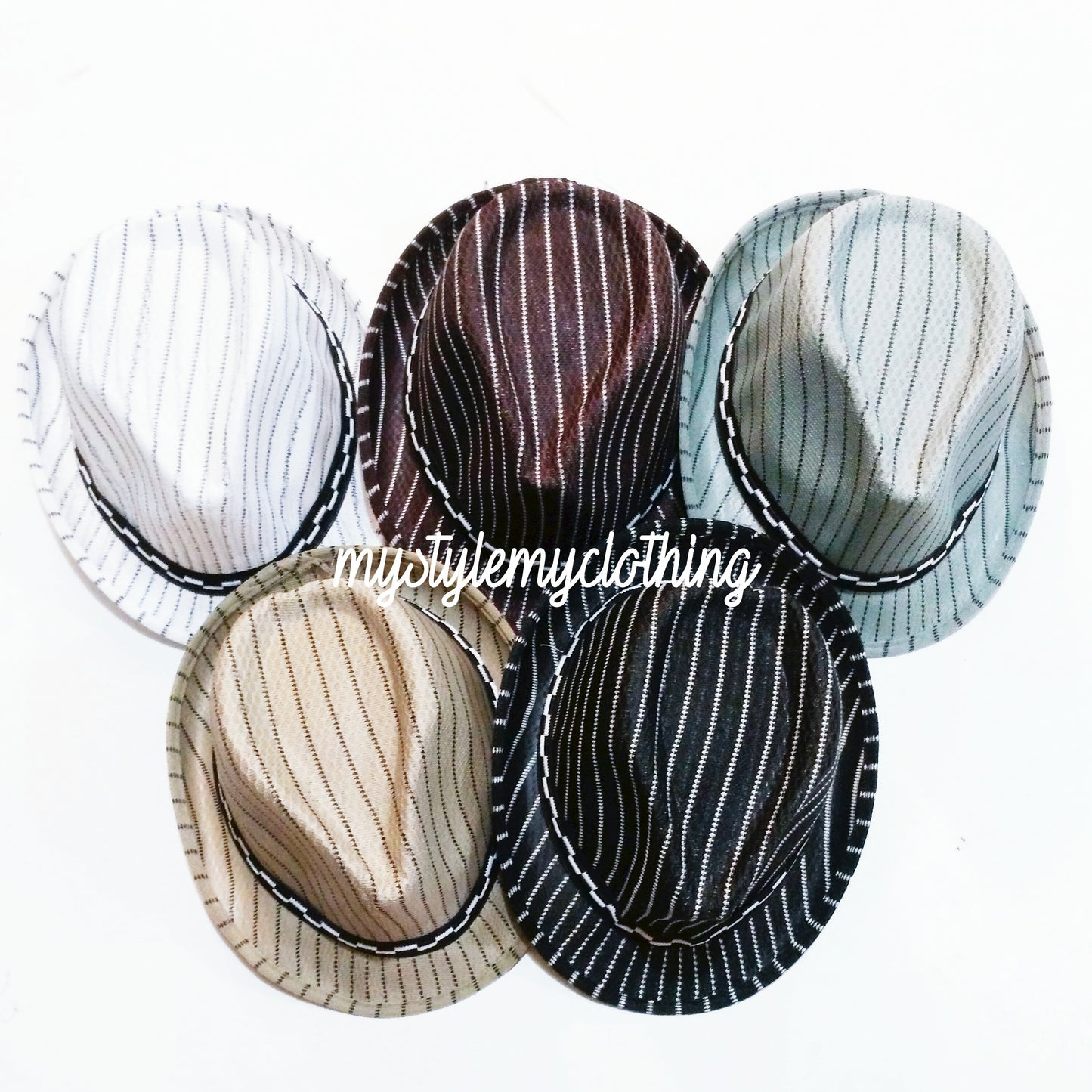 Baby and Toddler Nylon Bruno Mars Fedora Fashion Hats - MYSTYLEMYCLOTHING