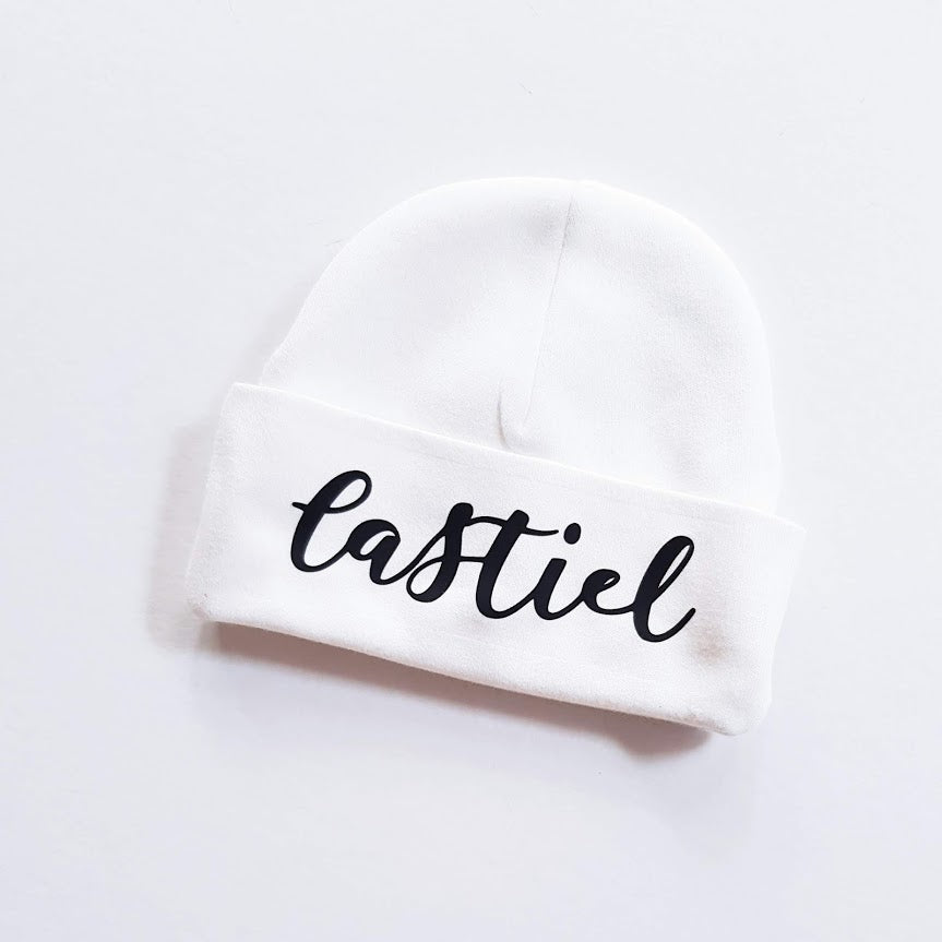 Customized Bonnet with Baby Name