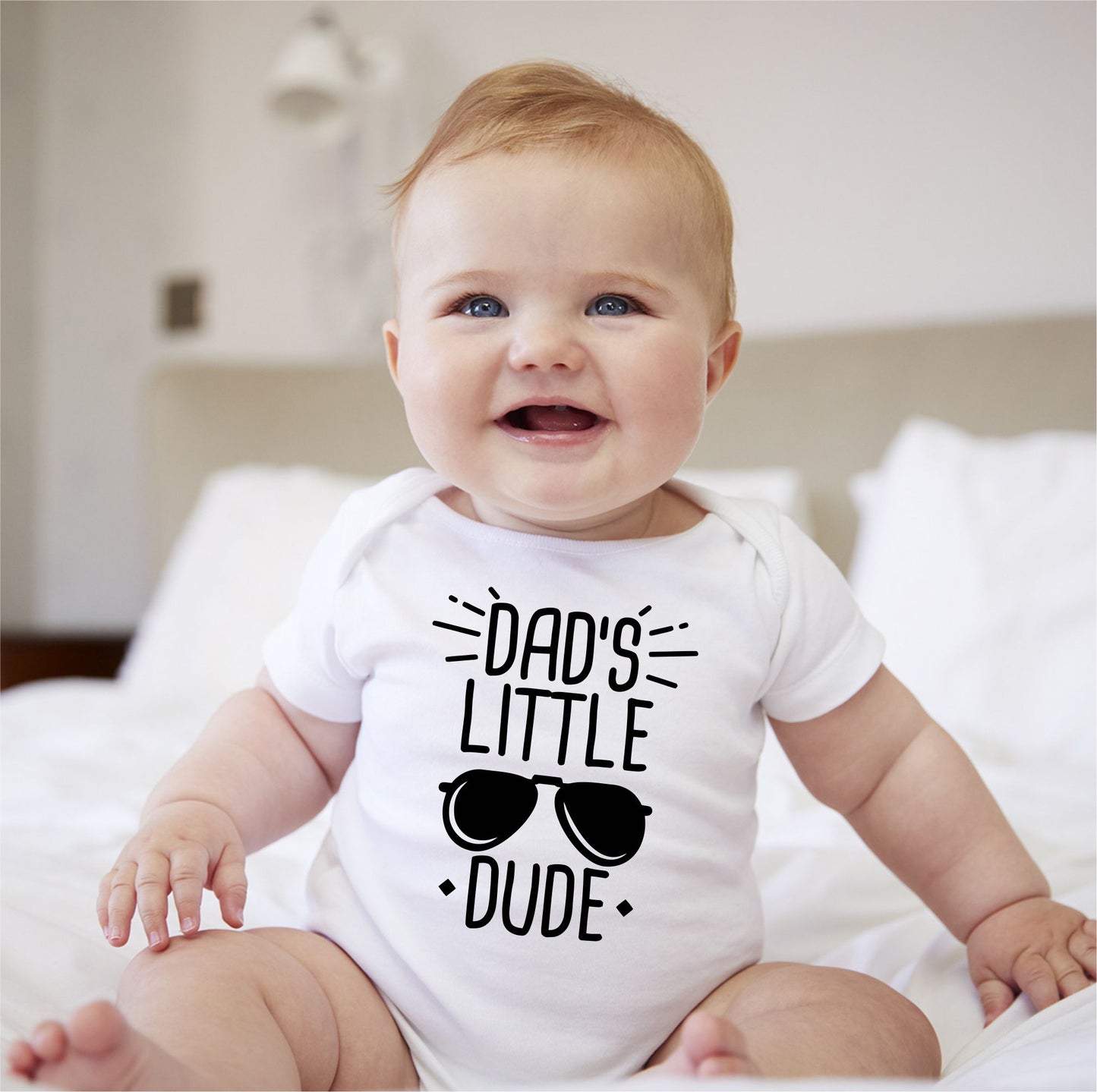 Baby Statement Onesies - Dad's Little Dude
