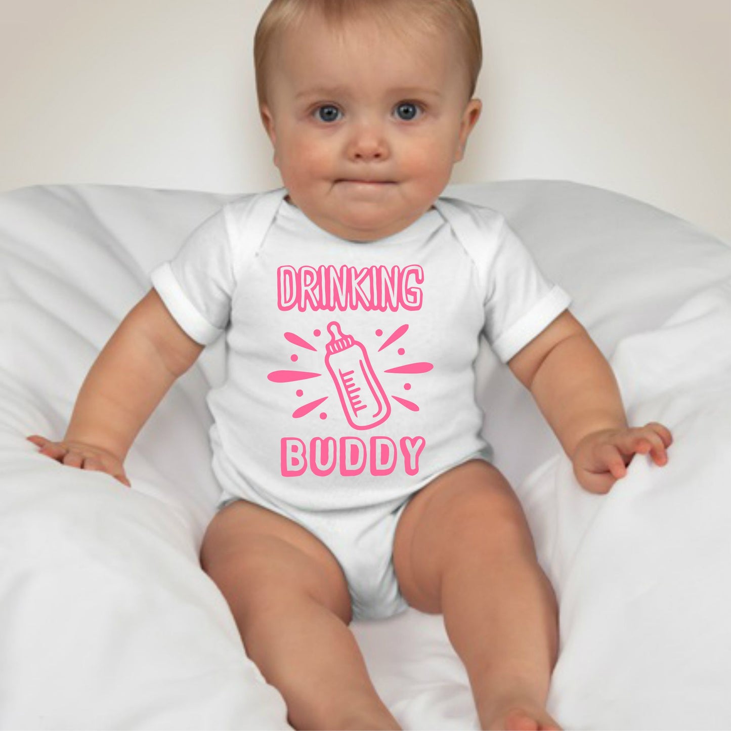 Baby Statement Onesies - Drinking Buddy
