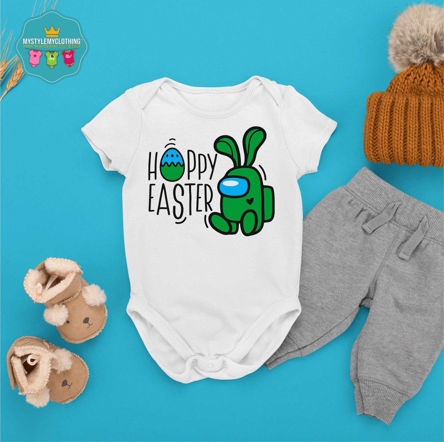 Baby Easter Onesies - First Easter amoung us