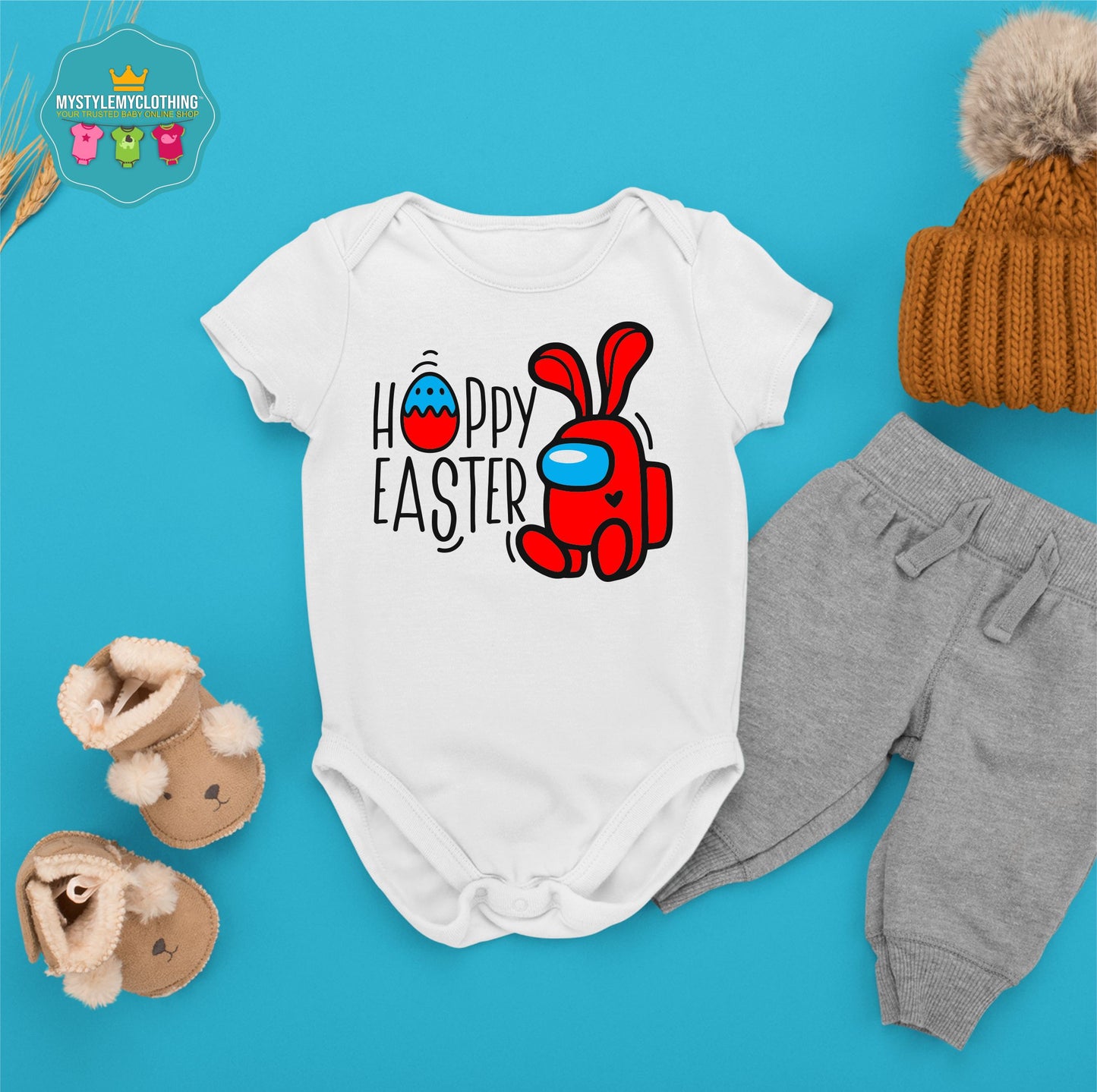 Baby Easter Onesies - First Easter amoung us