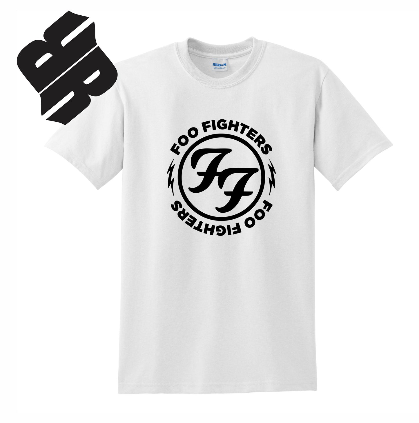 Radical Band Men's Shirts - Food Fighters (White) - MYSTYLEMYCLOTHING