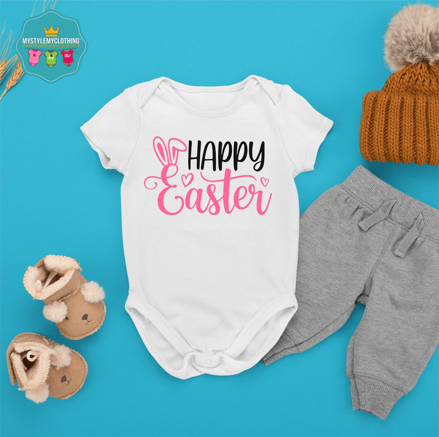 Baby Easter Onesies - Happy Easter