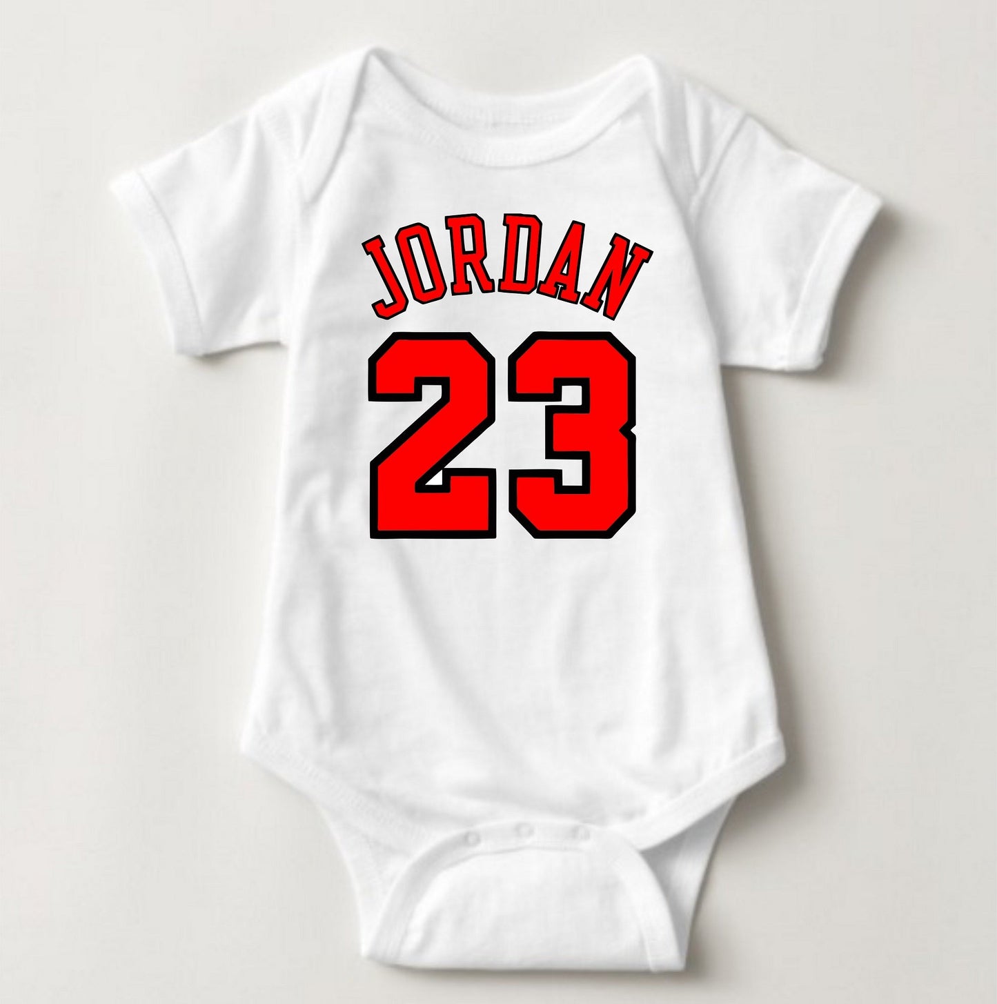 Baby Basketball Jersey Onesies- Jordans