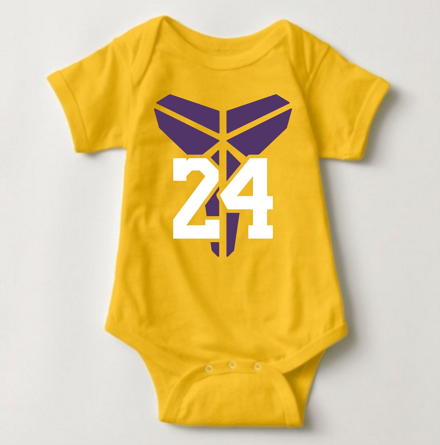 Baby Basketball Onesies - Kobe 24 - MYSTYLEMYCLOTHING