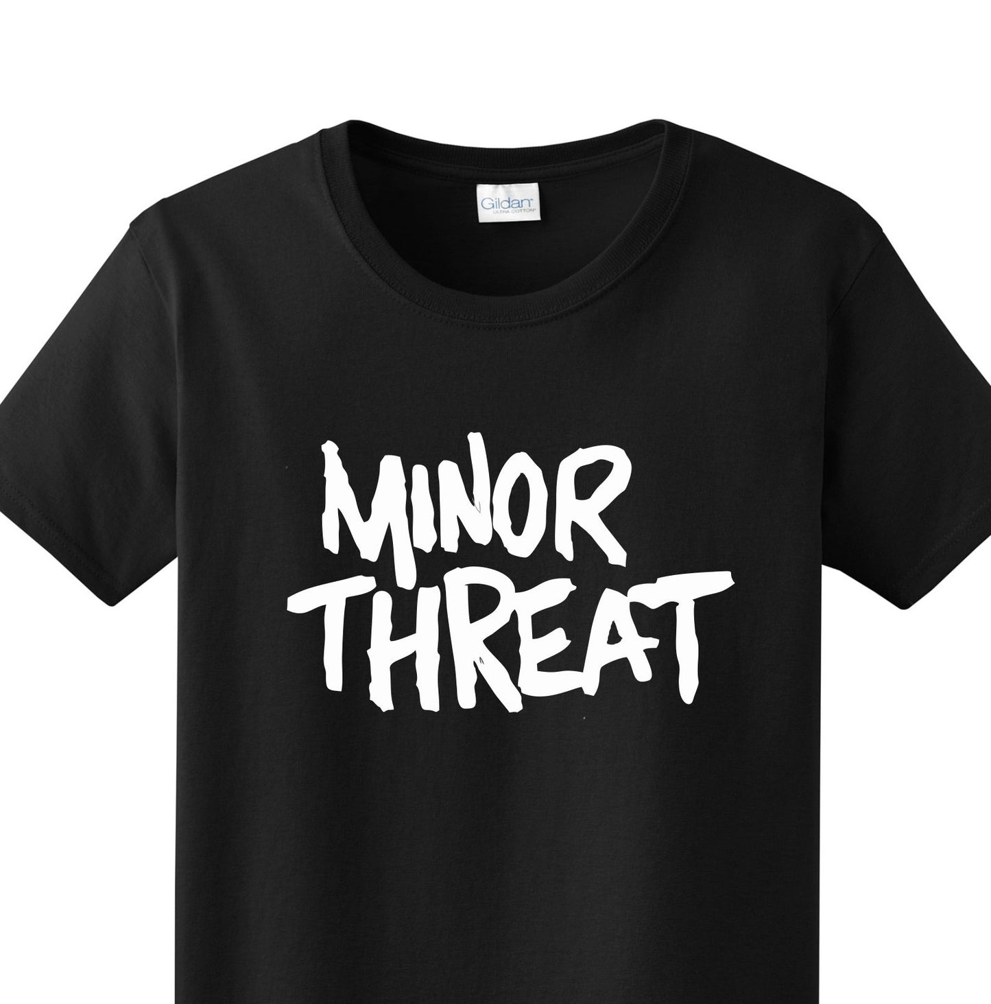 Radical Band Men's Shirts - Minor Threat (Black) - MYSTYLEMYCLOTHING