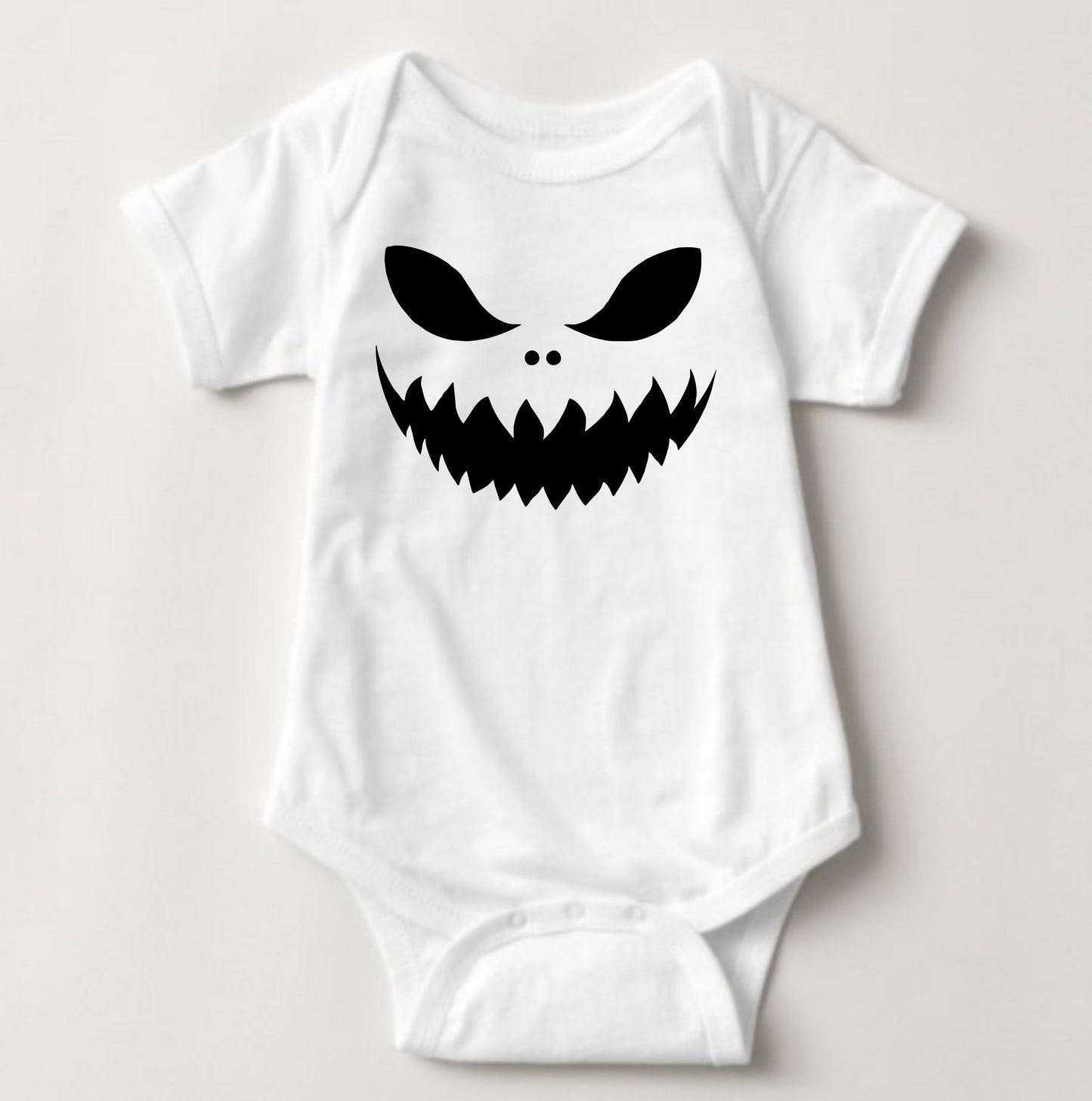 Baby Halloween Onesies - Monster Scary Face
