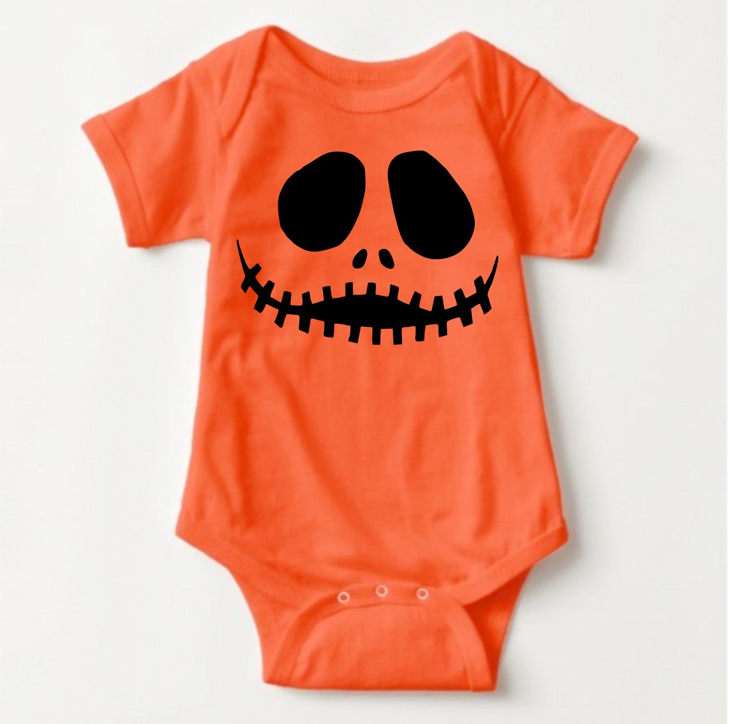 Baby Halloween Onesies - Monster Skeleton Face