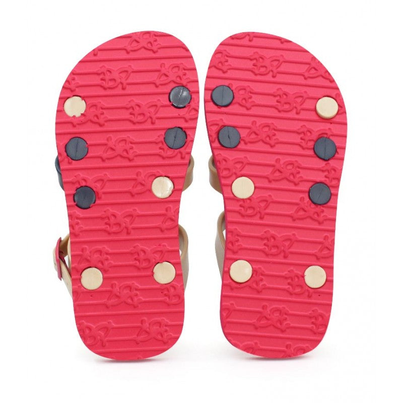 Banana Peel Slippers for Toddlers Peaches and Cream - Huckleberry Wine Red - MYSTYLEMYCLOTHING