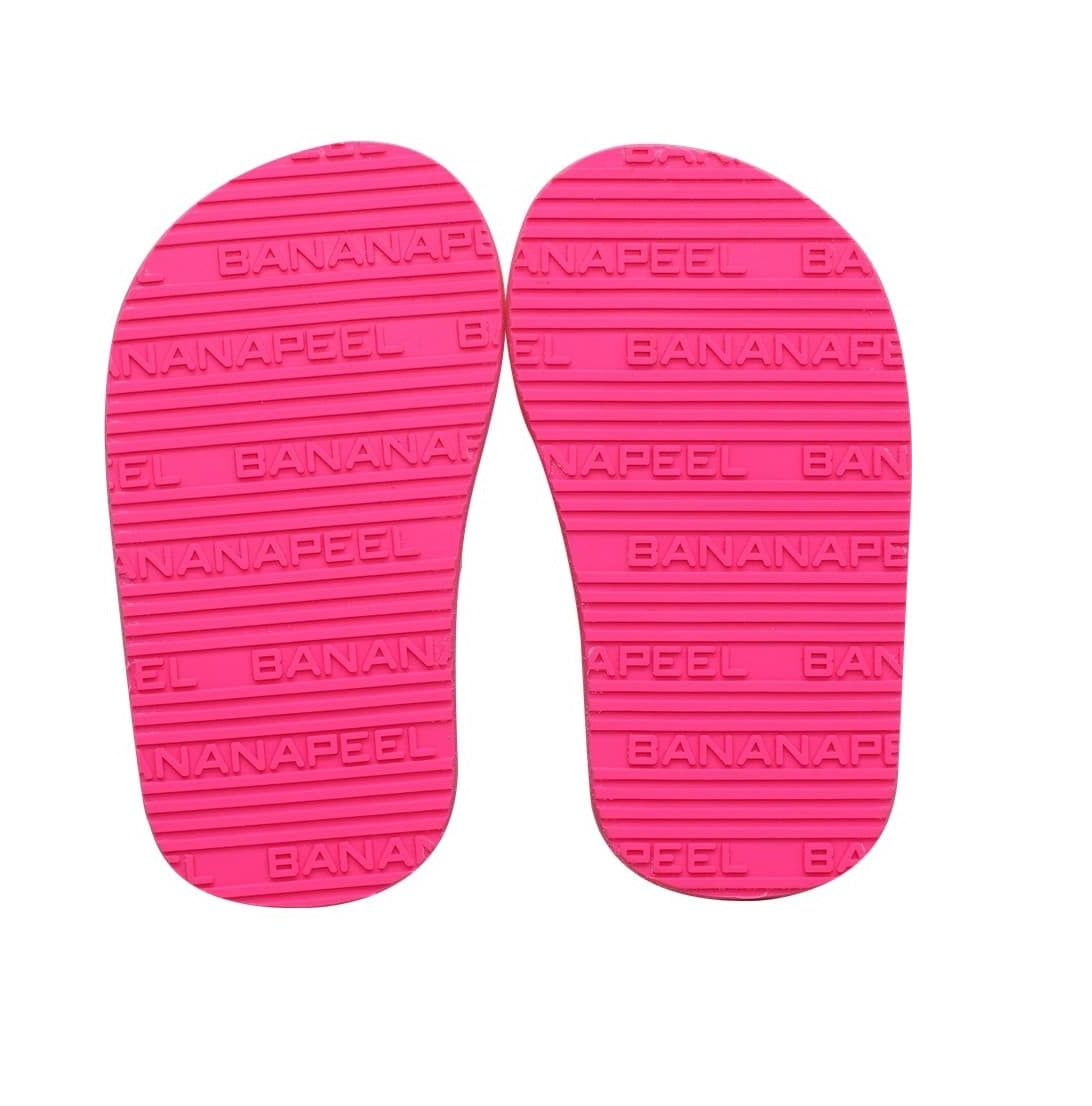 Banana Peel Slippers for Toddlers - Little Princess Set Sugar and Spice Neon Pink - MYSTYLEMYCLOTHING