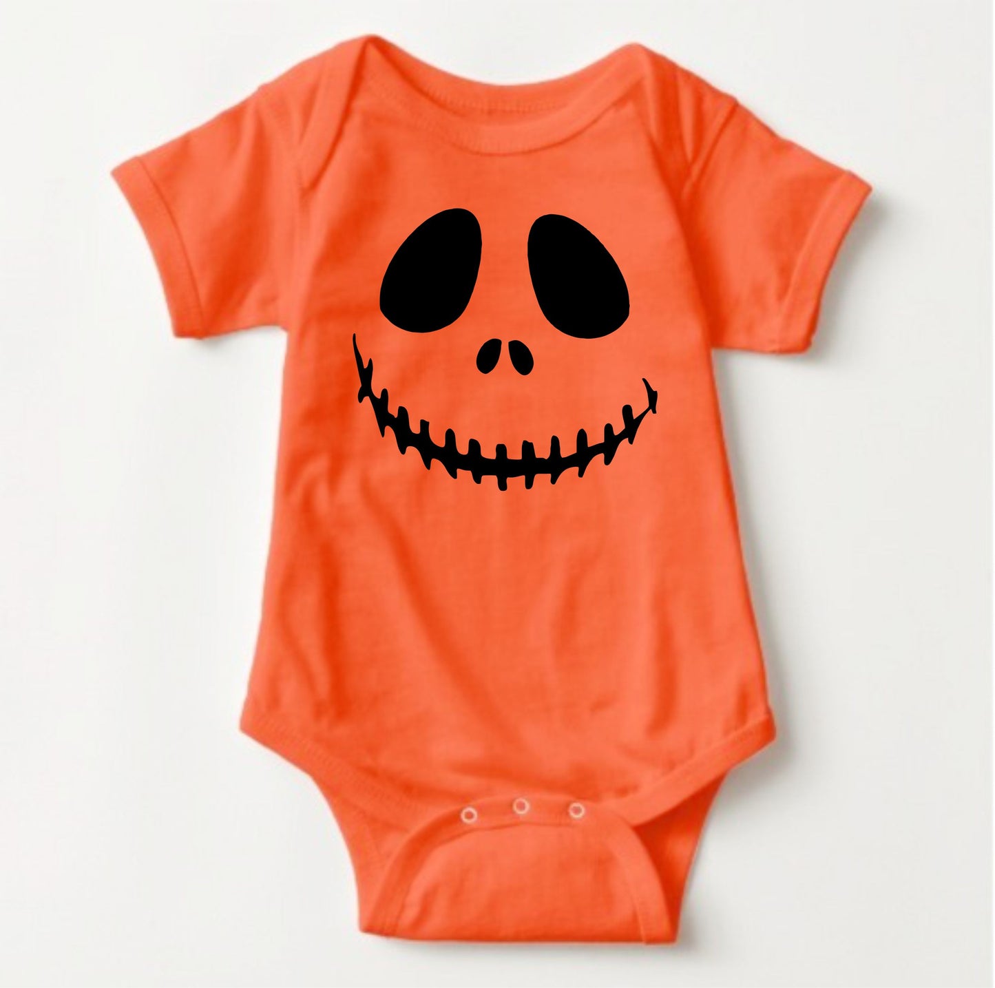 Baby Halloween Onesies - Scary Smiling Skeleton