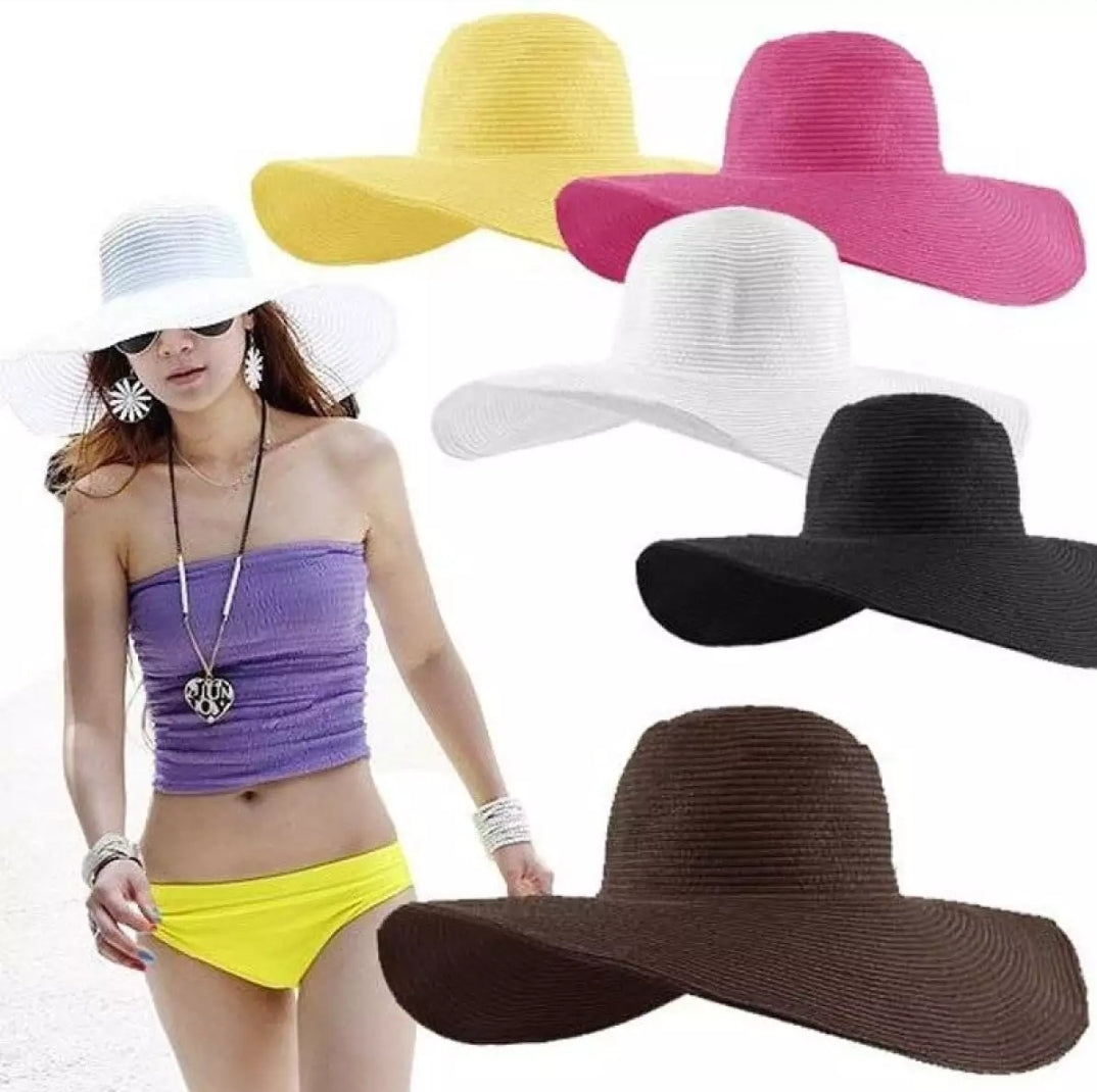 Wide Brim All Season Summer Hat Adults - MYSTYLEMYCLOTHING