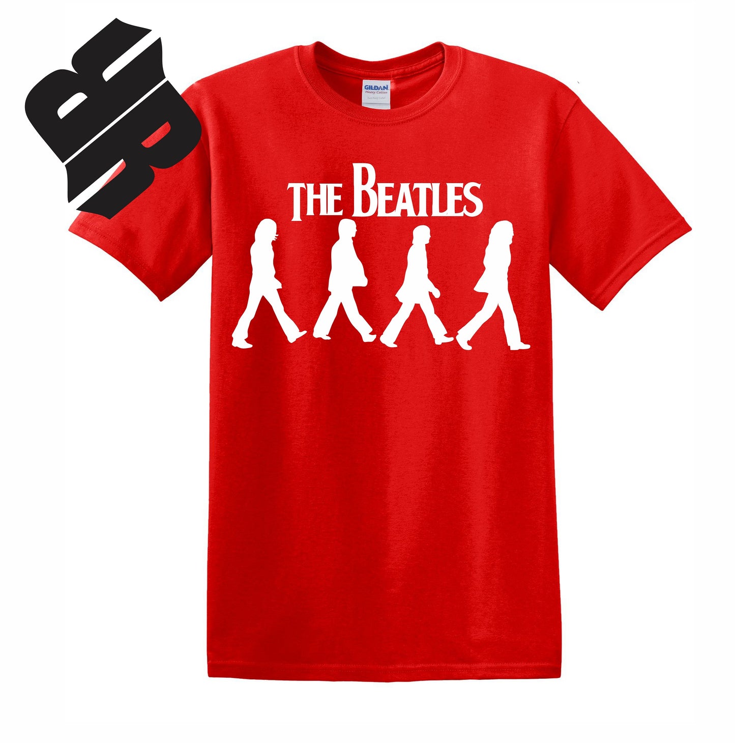 Radical Band Men's Shirts - The Beatles (Red) - MYSTYLEMYCLOTHING