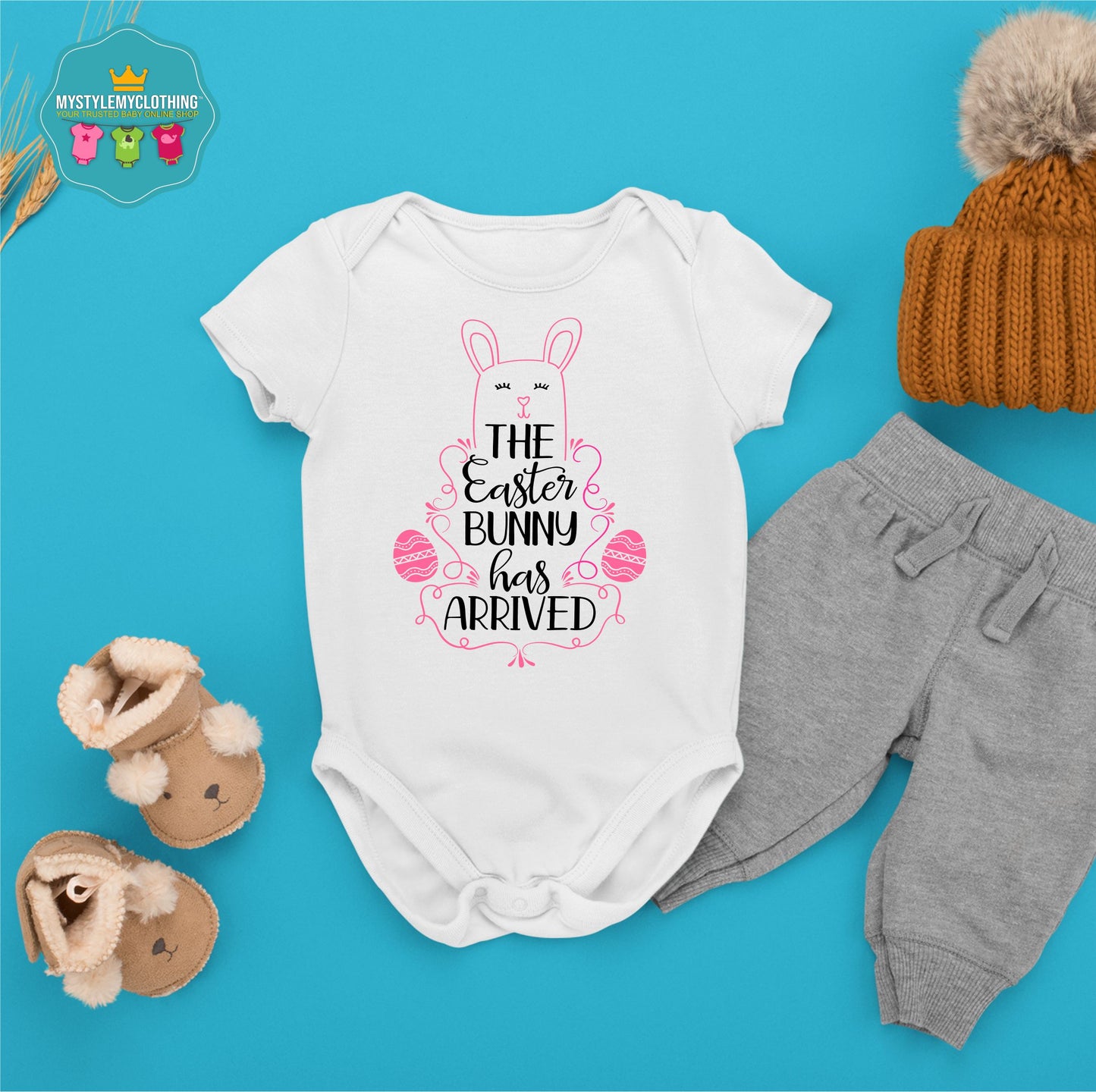 Baby Easter Onesies - The Easter Bunny has arrived