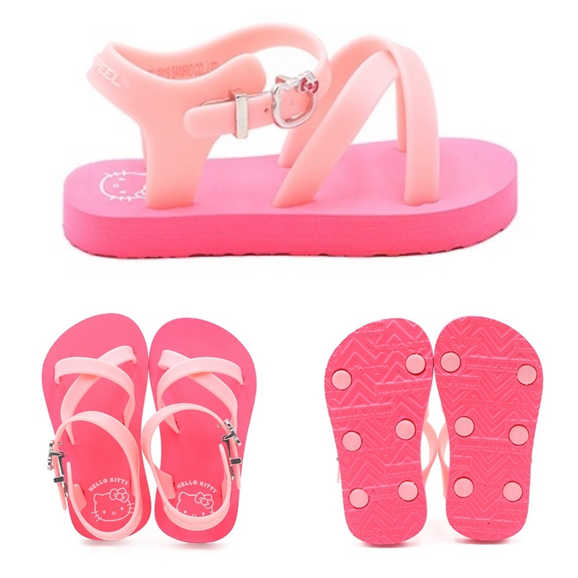 Banana Peel Slippers for Toddlers Hello Kitty Touch of Pink - Baby Cheeks - MYSTYLEMYCLOTHING