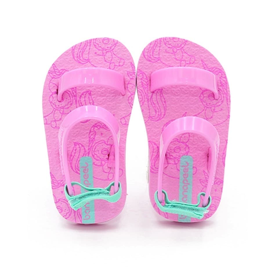 Banana Peel Slippers for Toddlers - Unimermaid Set Fluffy Donut Lilac - MYSTYLEMYCLOTHING