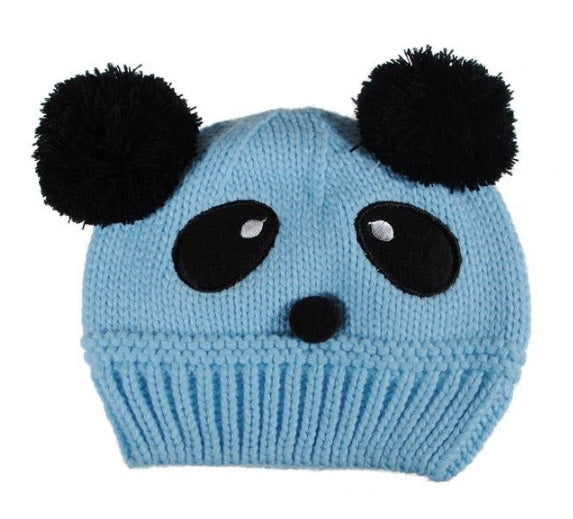 Baby to Toddlers Panda Knitted Bonnets - MYSTYLEMYCLOTHING