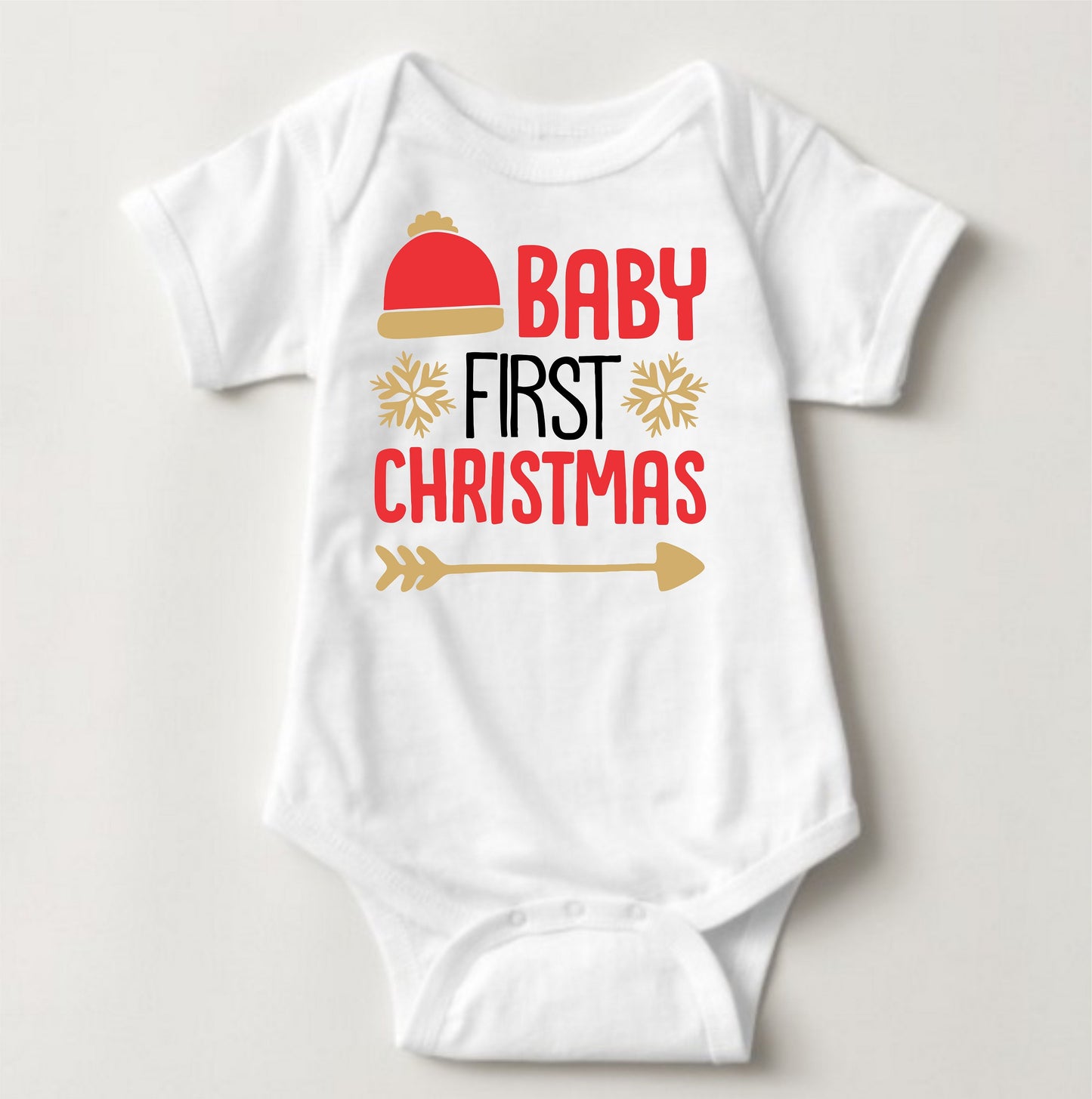 Baby Christmas Holiday Onesies - Baby First Christmas - MYSTYLEMYCLOTHING