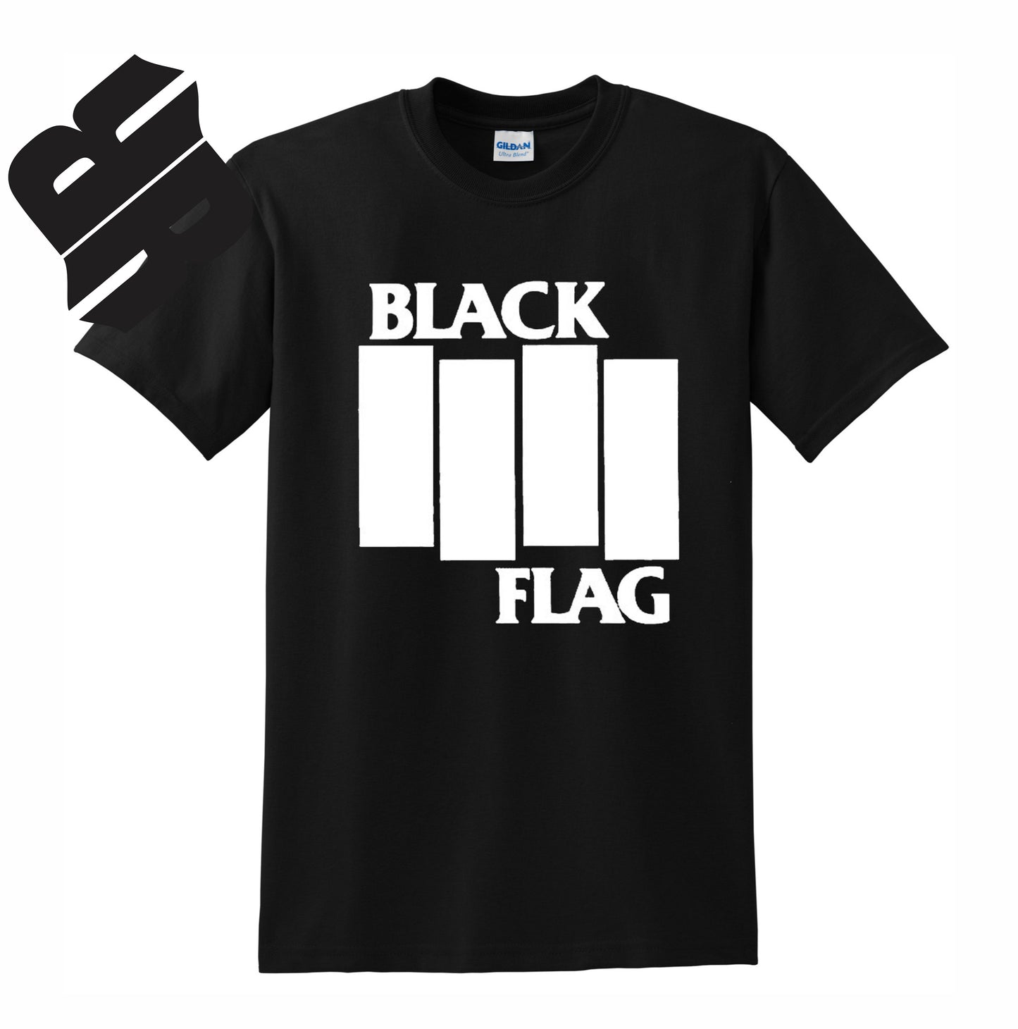 Radical Band Men's Shirts - Black Flag (Black) - MYSTYLEMYCLOTHING