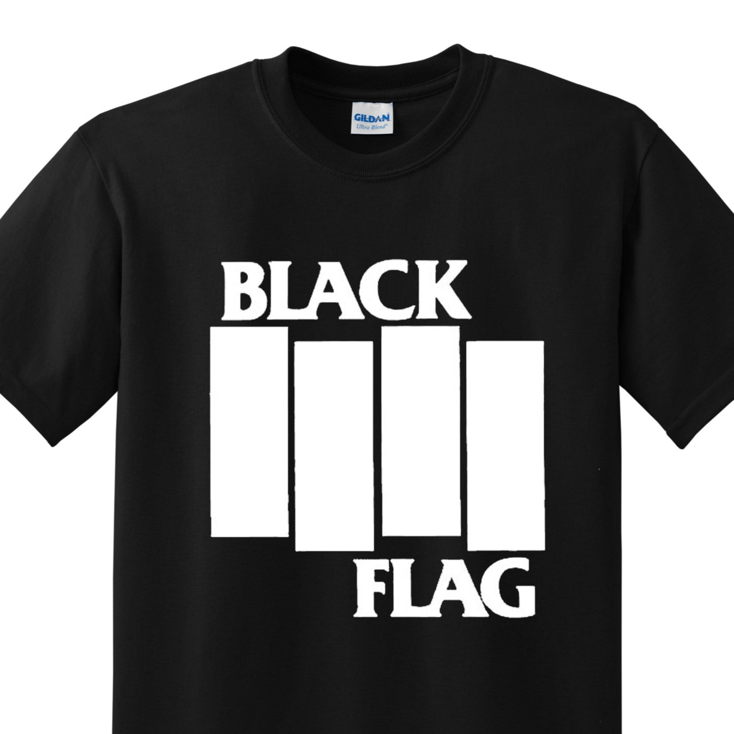 Radical Band Men's Shirts - Black Flag (Black) - MYSTYLEMYCLOTHING