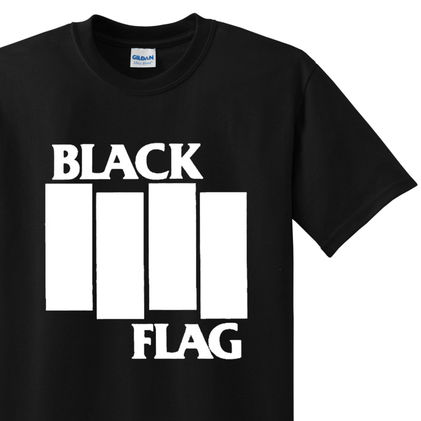 Radical Band Men's Shirts - Black Flag (Black) - MYSTYLEMYCLOTHING