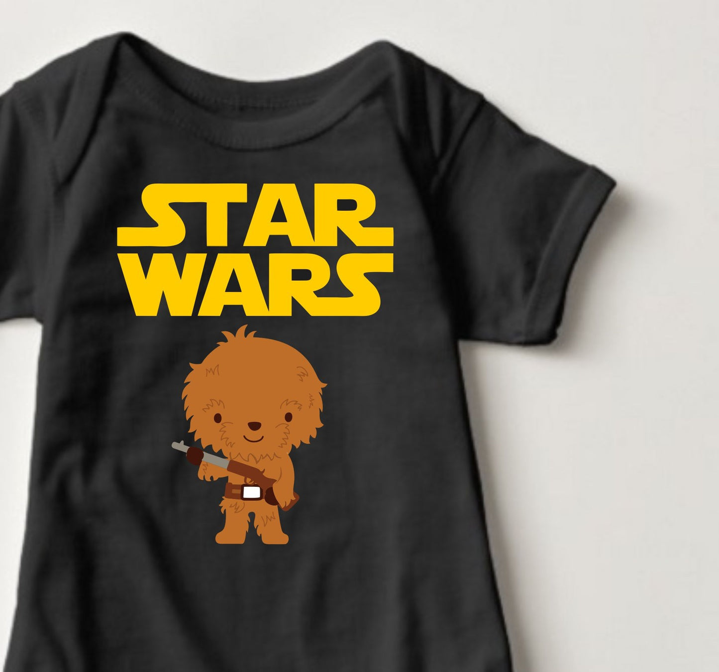 Baby Star Wars Collection Onesies - Chewbacca - MYSTYLEMYCLOTHING