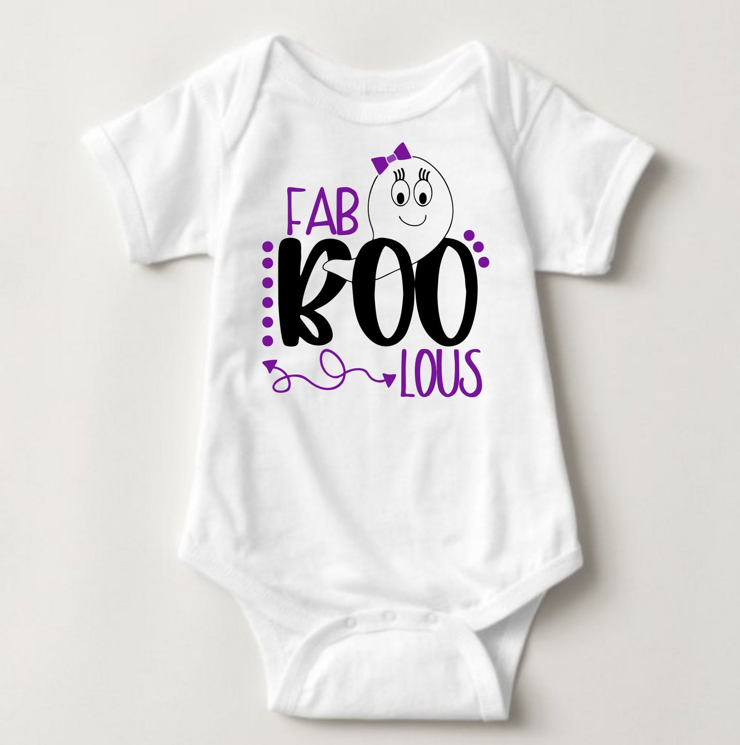 Baby Halloween Onesies - Fab-BOO-Lous - MYSTYLEMYCLOTHING