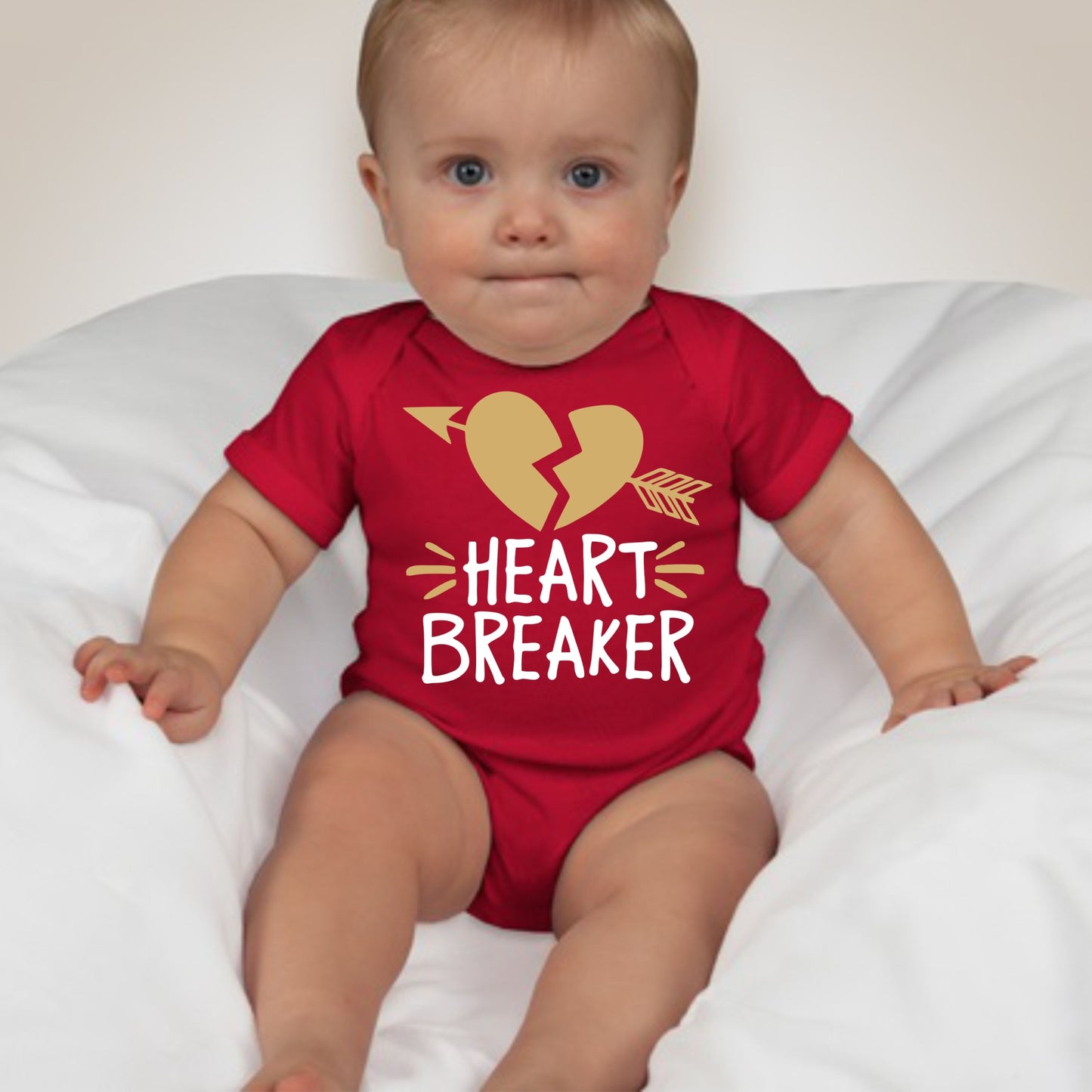 Valentines Onesies - Heart Breaker - MYSTYLEMYCLOTHING