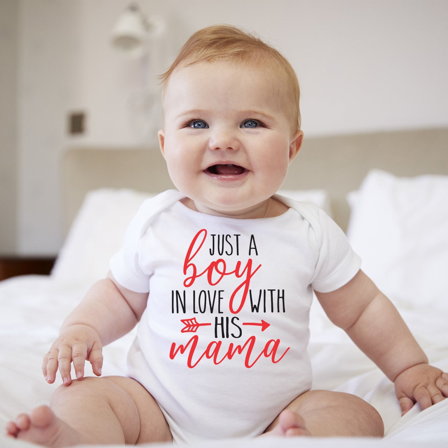Valentines Onesies - Just a Girl In Love - MYSTYLEMYCLOTHING