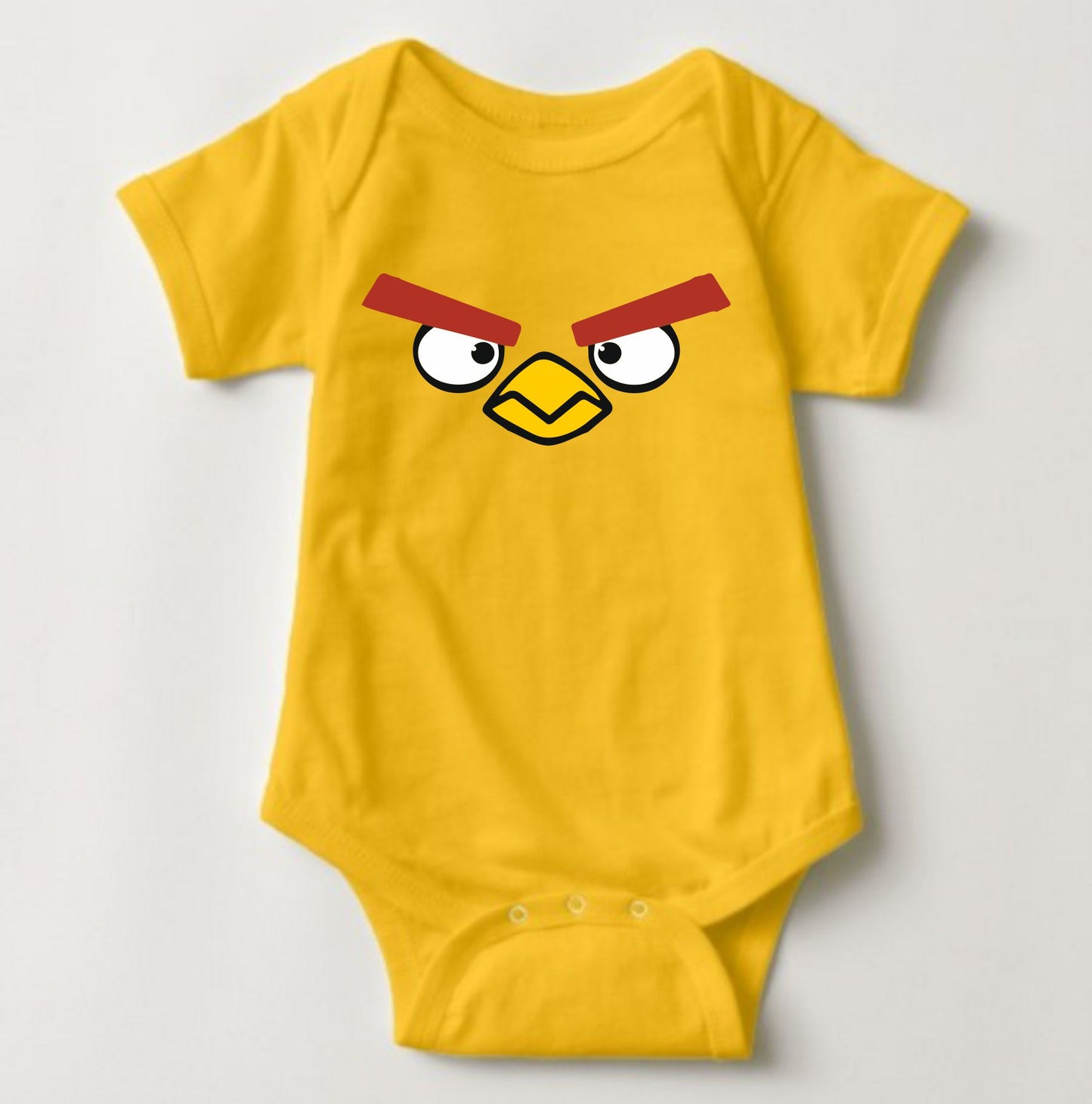 Baby Character Onesies - A-Bird Yellow - MYSTYLEMYCLOTHING