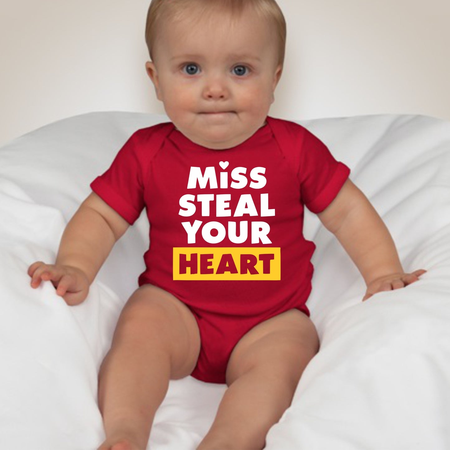 Valentines Onesies - Miss Steal your Heart - MYSTYLEMYCLOTHING