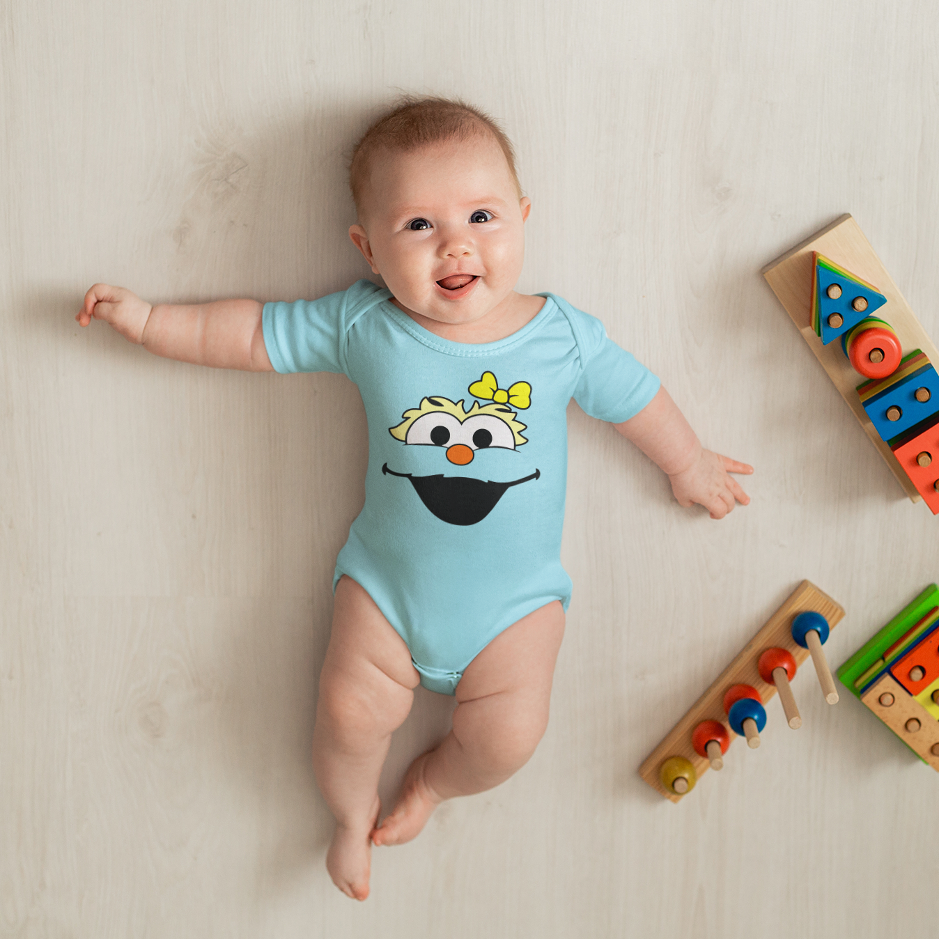 Baby Character Onesies - Sesame St. Rosita