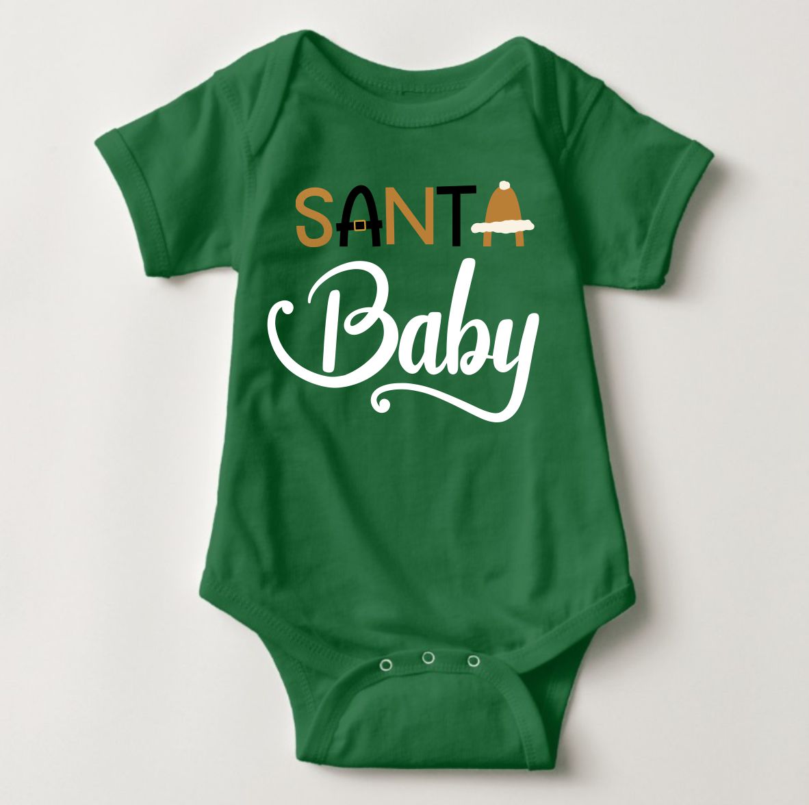 Baby Christmas Holiday Onesies Santa Baby – MYSTYLEMYCLOTHING™