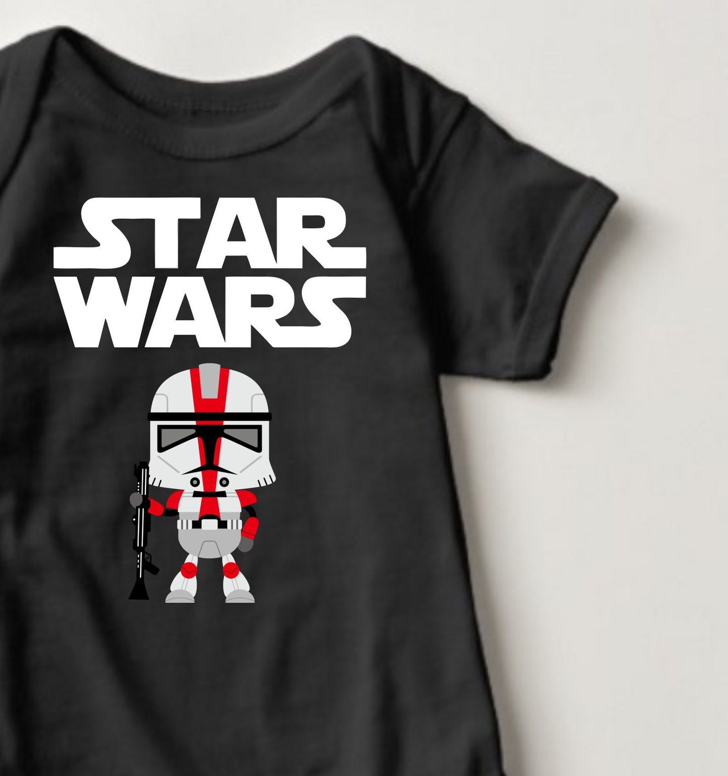 Baby Star Wars Collection Onesies - Storm Trooper - MYSTYLEMYCLOTHING