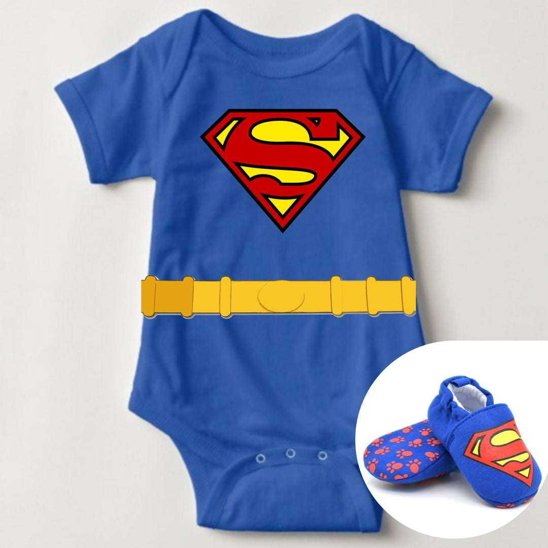 Superman 2024 newborn onesie