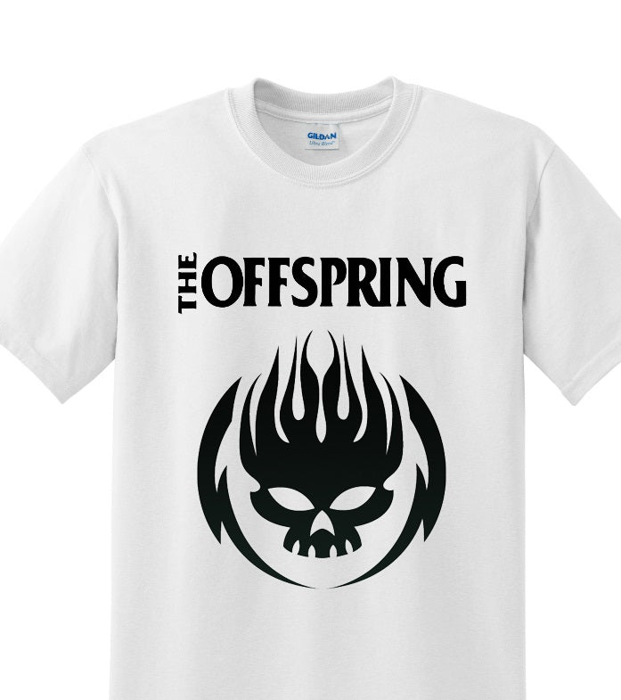 Radical Band Men's Shirts - The Offspring (White) - MYSTYLEMYCLOTHING