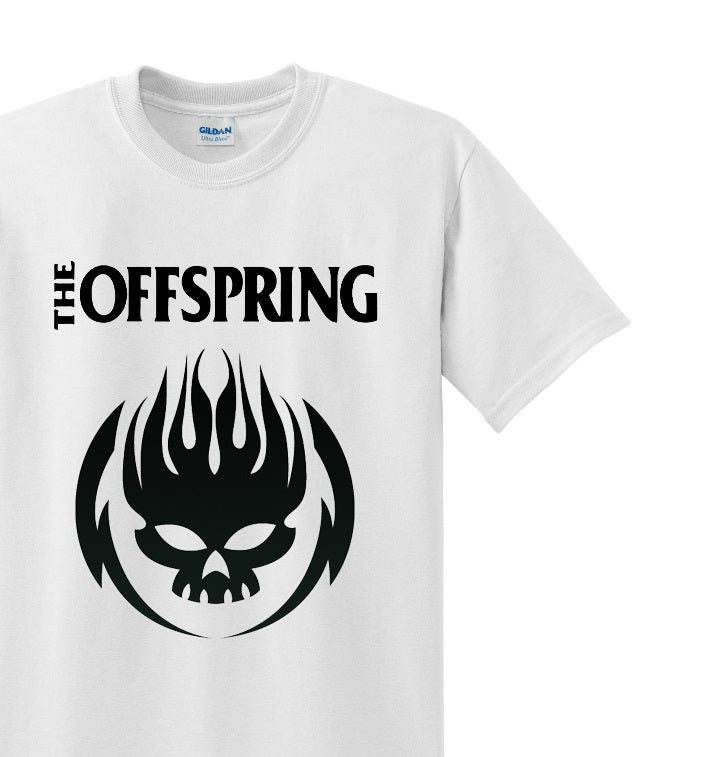 Radical Band Men's Shirts - The Offspring (White) - MYSTYLEMYCLOTHING