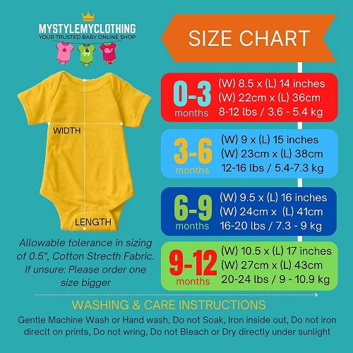 Baby Statement Onesies- Grandpa Lil Monster