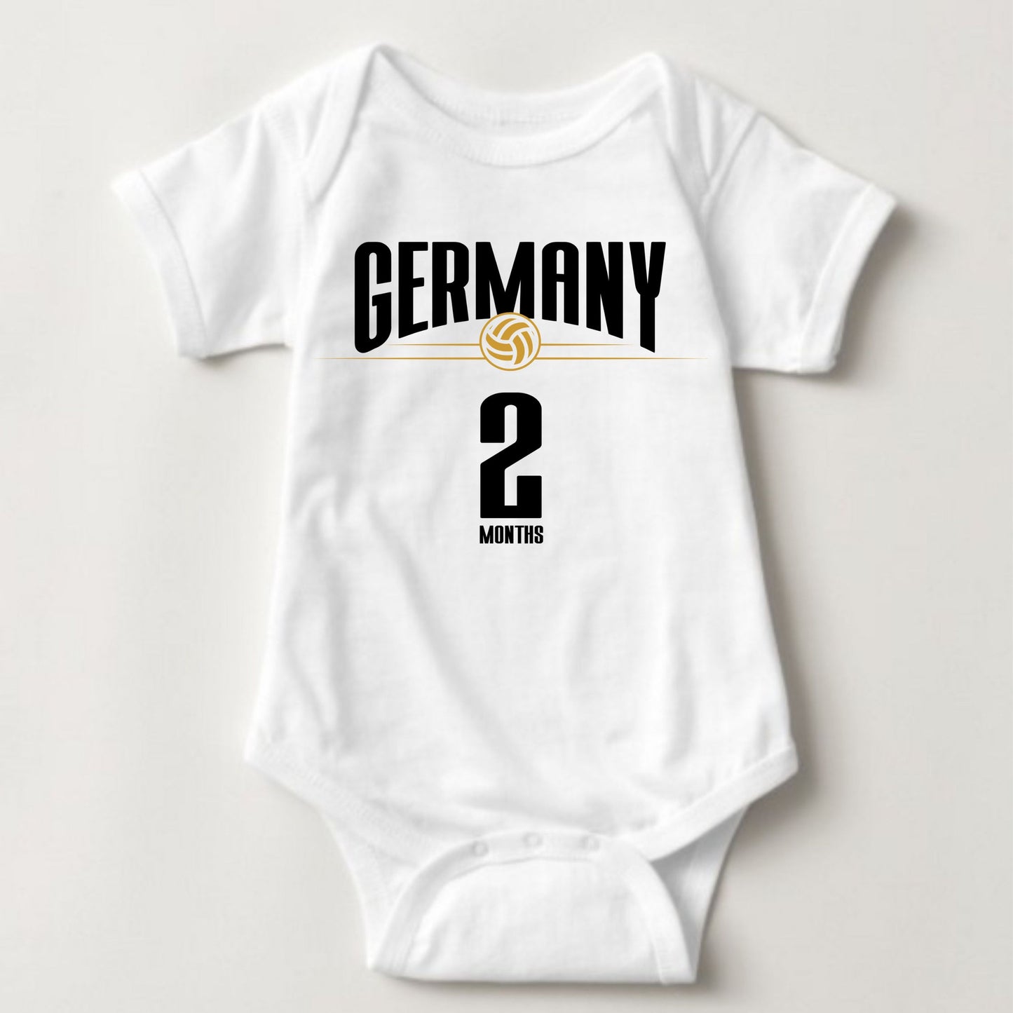 Baby FIFA Soccer Football Jersey Onesies - Germany