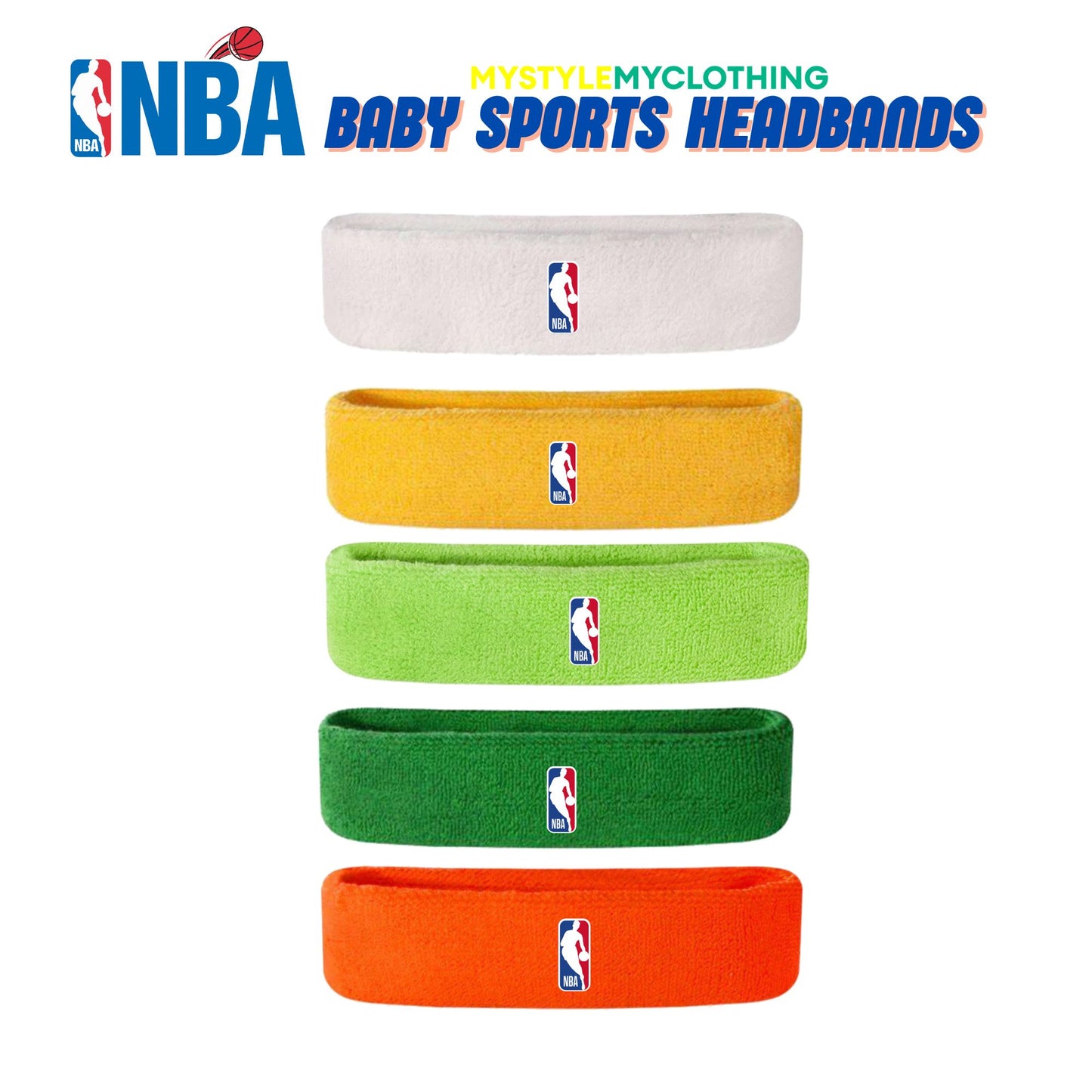 Baby Basketball Sports Headbands - NBA